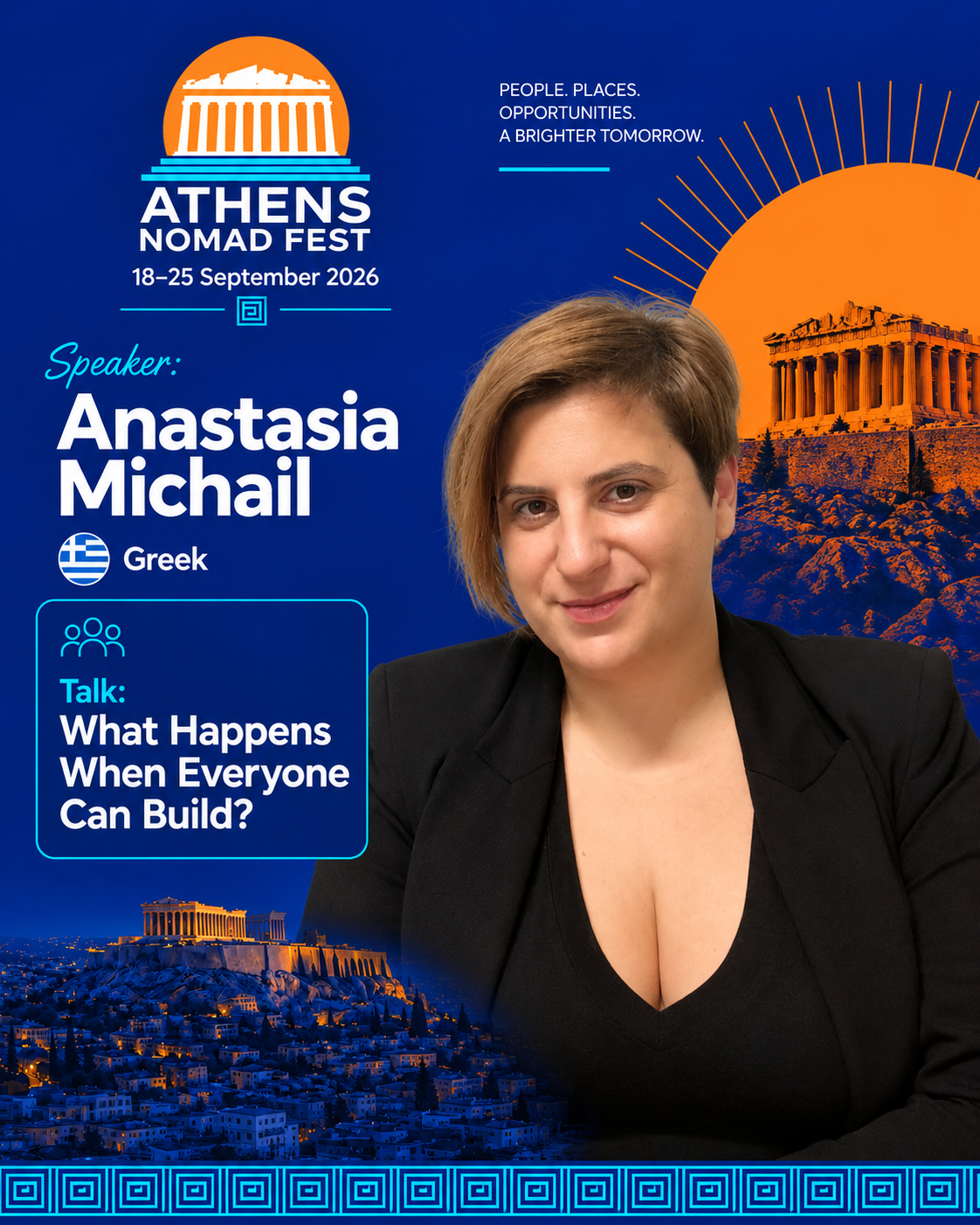 Anastasia Michail, Athens Nomad Fest 2026 talk