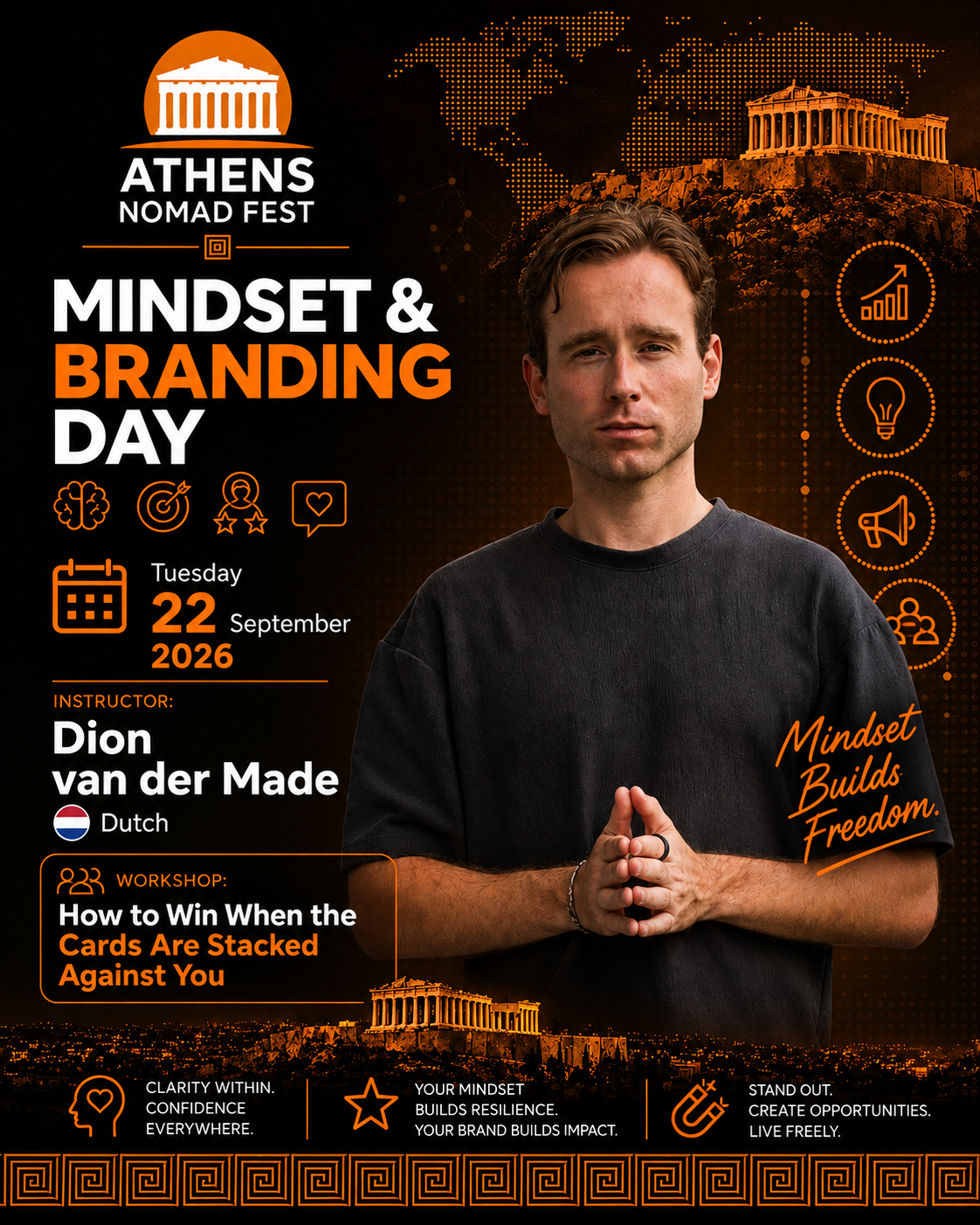 Dion van der Made, Athens Nomad Fest 2026 workshop